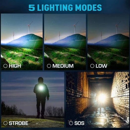 LED High Lumens Rechargeable Torch