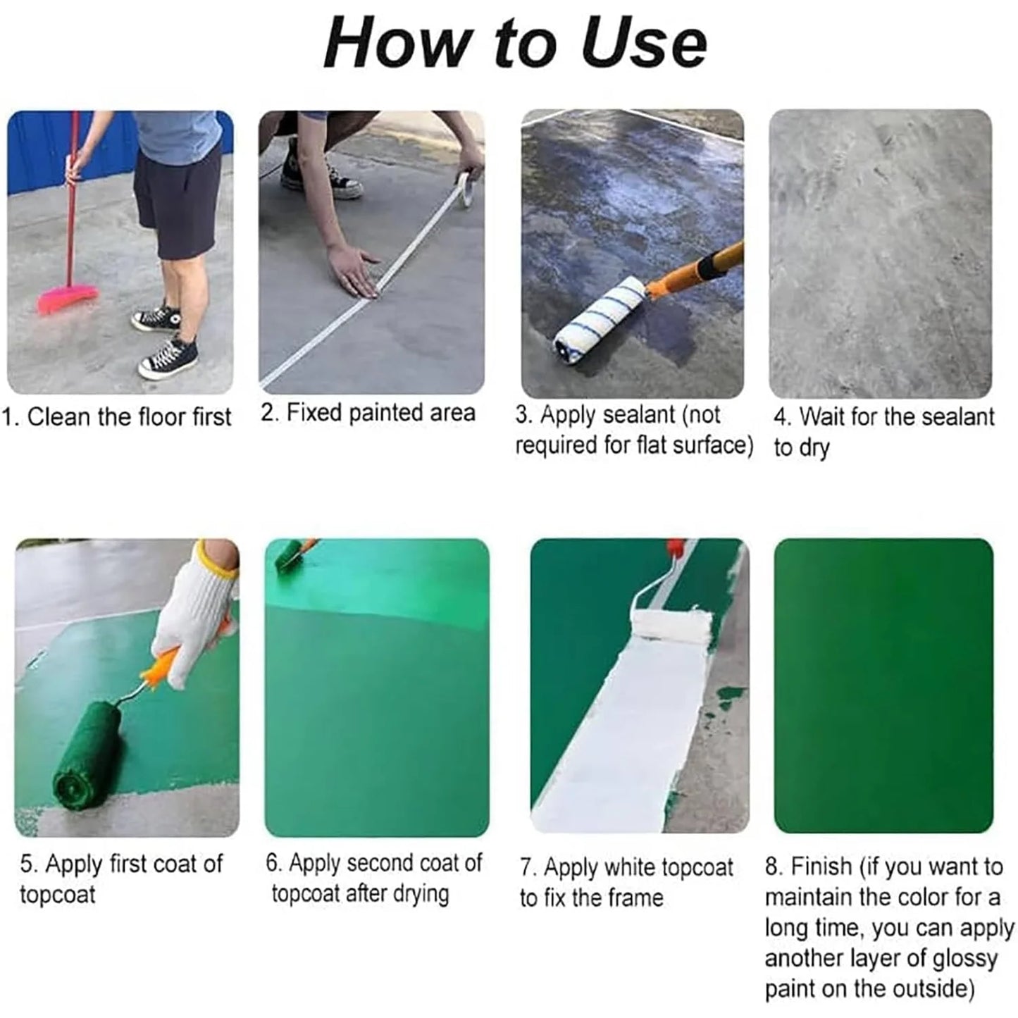 Water-Based Epoxy Floor Paint