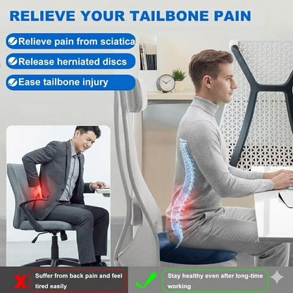 Donut Memory Foam Cushion – Orthopedic Relief for Sitting Comfort