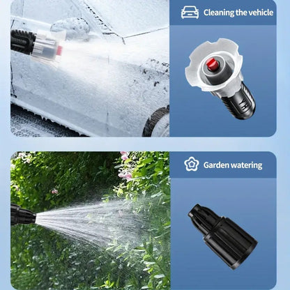 2L Hand Pump Foam Sprayer — Multi-Nozzle Cleaning Tool