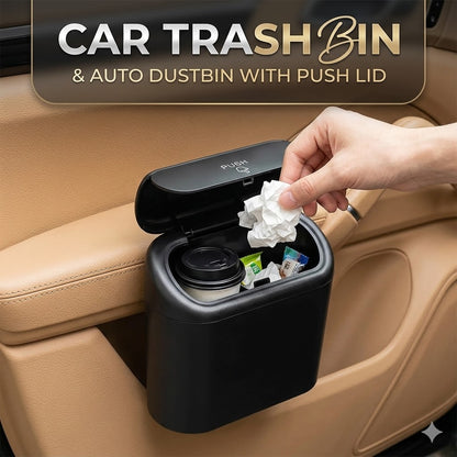 Car Trash Bin Auto Dustbin with Lid