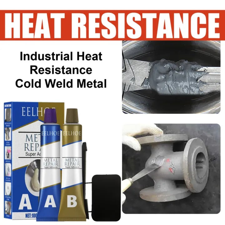Instant Metal Repair — A & B Magic Metal Paste