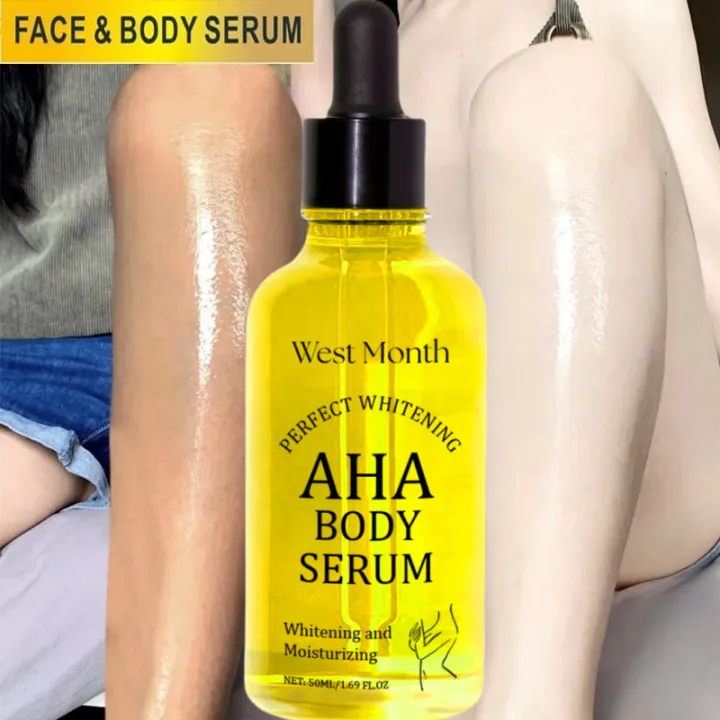 Vitamin C + AHA Body Serum – Brightening & Moisturizing Skin Care