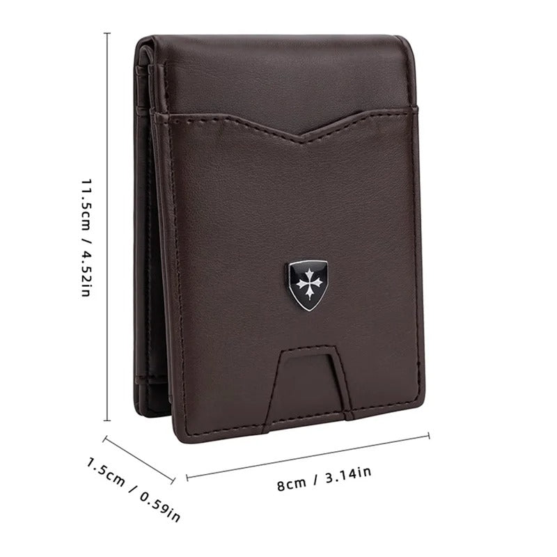 Vintage Men’s Carbon Fiber Card Holder