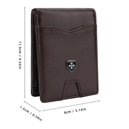Vintage Men’s Carbon Fiber Card Holder