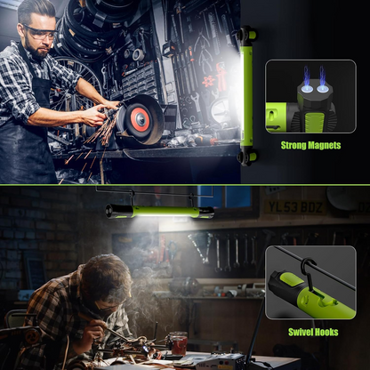Magnetic Work Light – Rechargeable Outdoor Camping Lamp