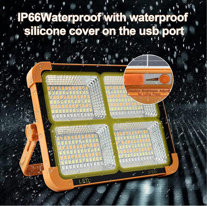 LED Solar Flood Light – Waterproof Outdoor Garden & Security Lamp