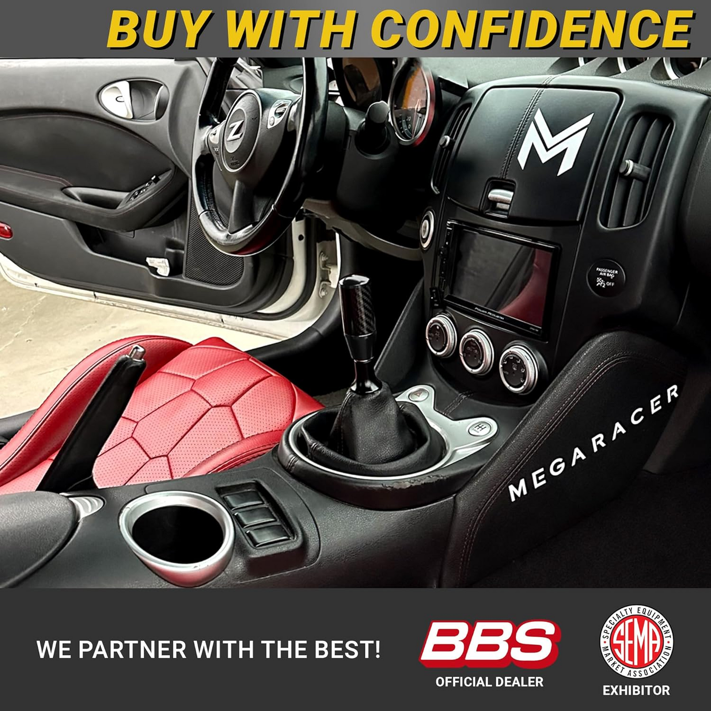 Carbon Fiber Gear Shift Knob – Universal Manual & Automatic Car Shifter