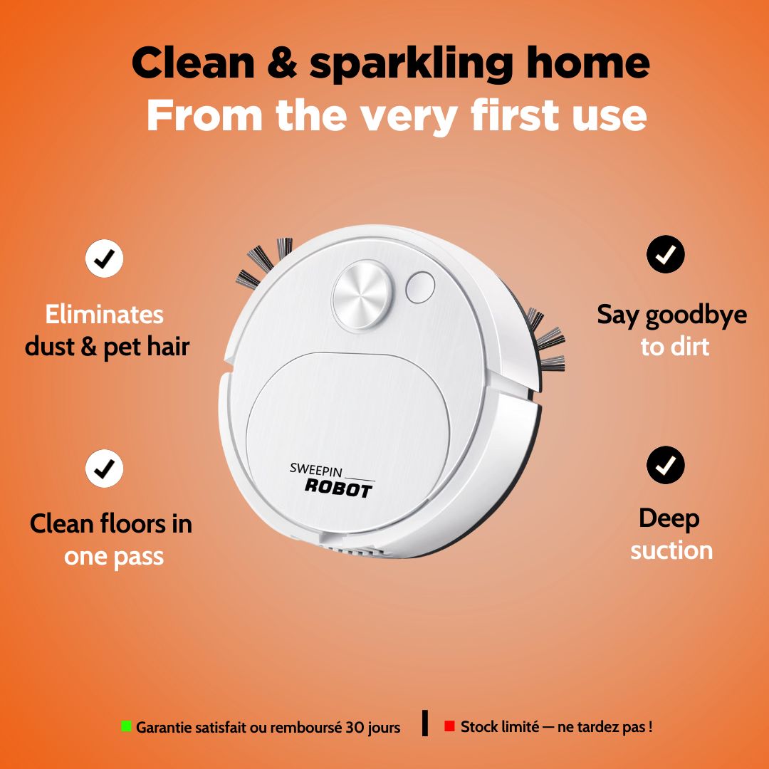 Your Intelligent Cleaning Robot for a Spotless Home