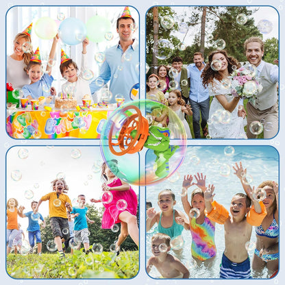 Electric Dinosaur Bubble Machine – Fun Outdoor Toy for Kids