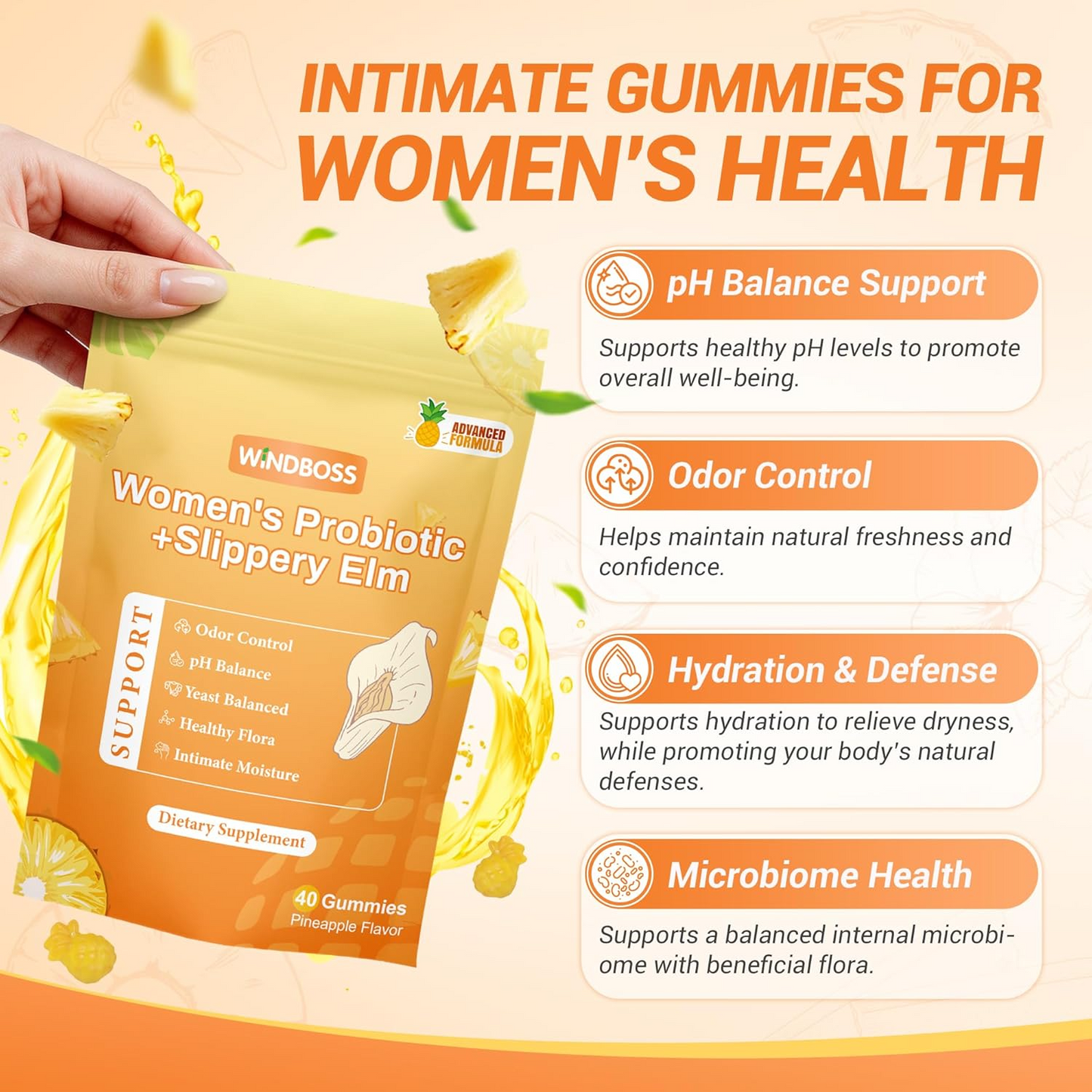 Women's Probiotic Gummies – Daily Feminine Wellness with Prebiotics