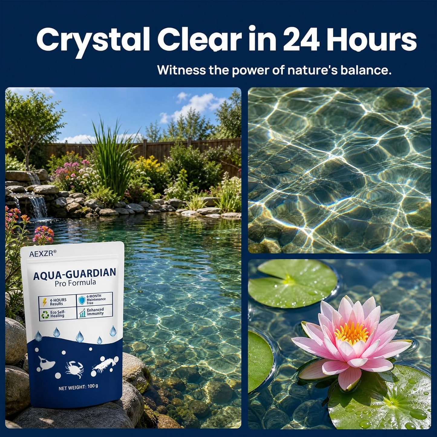 Water Purification Powder – Clear Water Quality Care Treatment