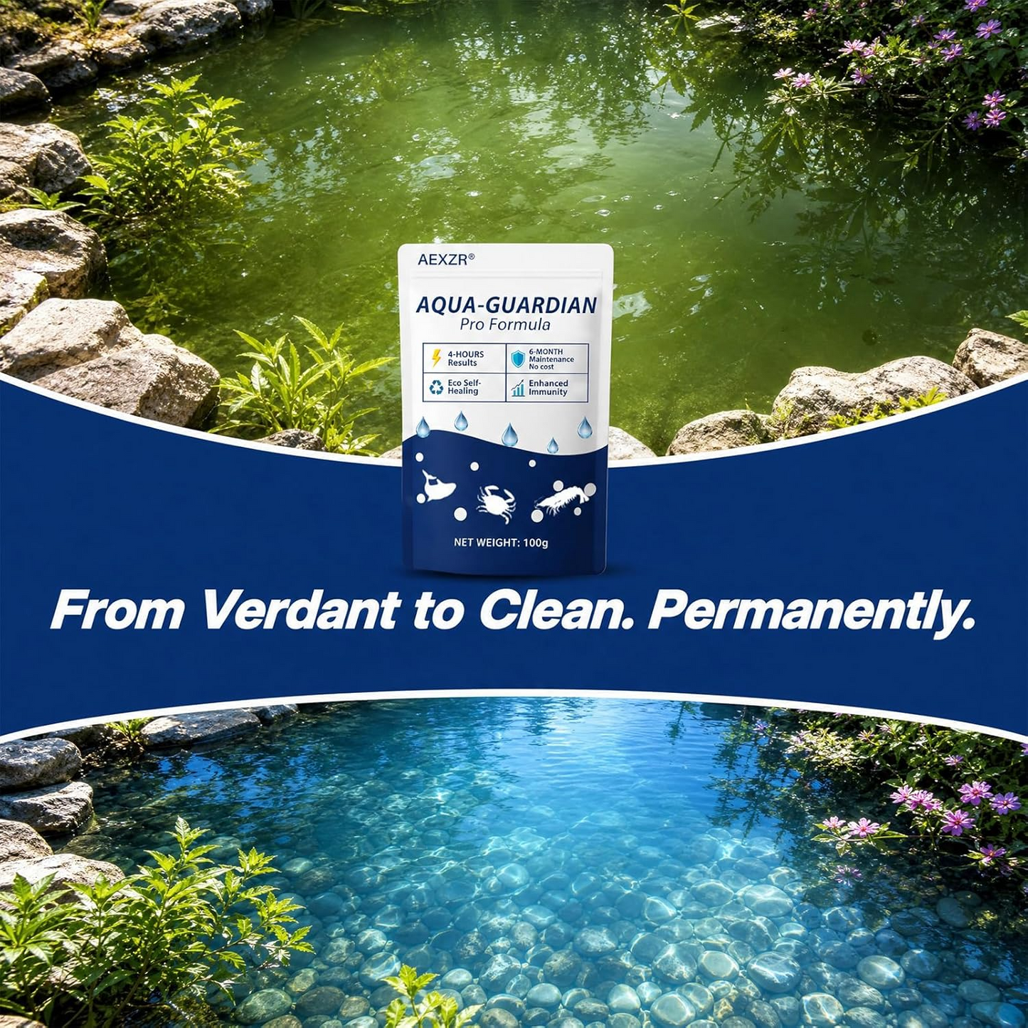Water Purification Powder – Clear Water Quality Care Treatment