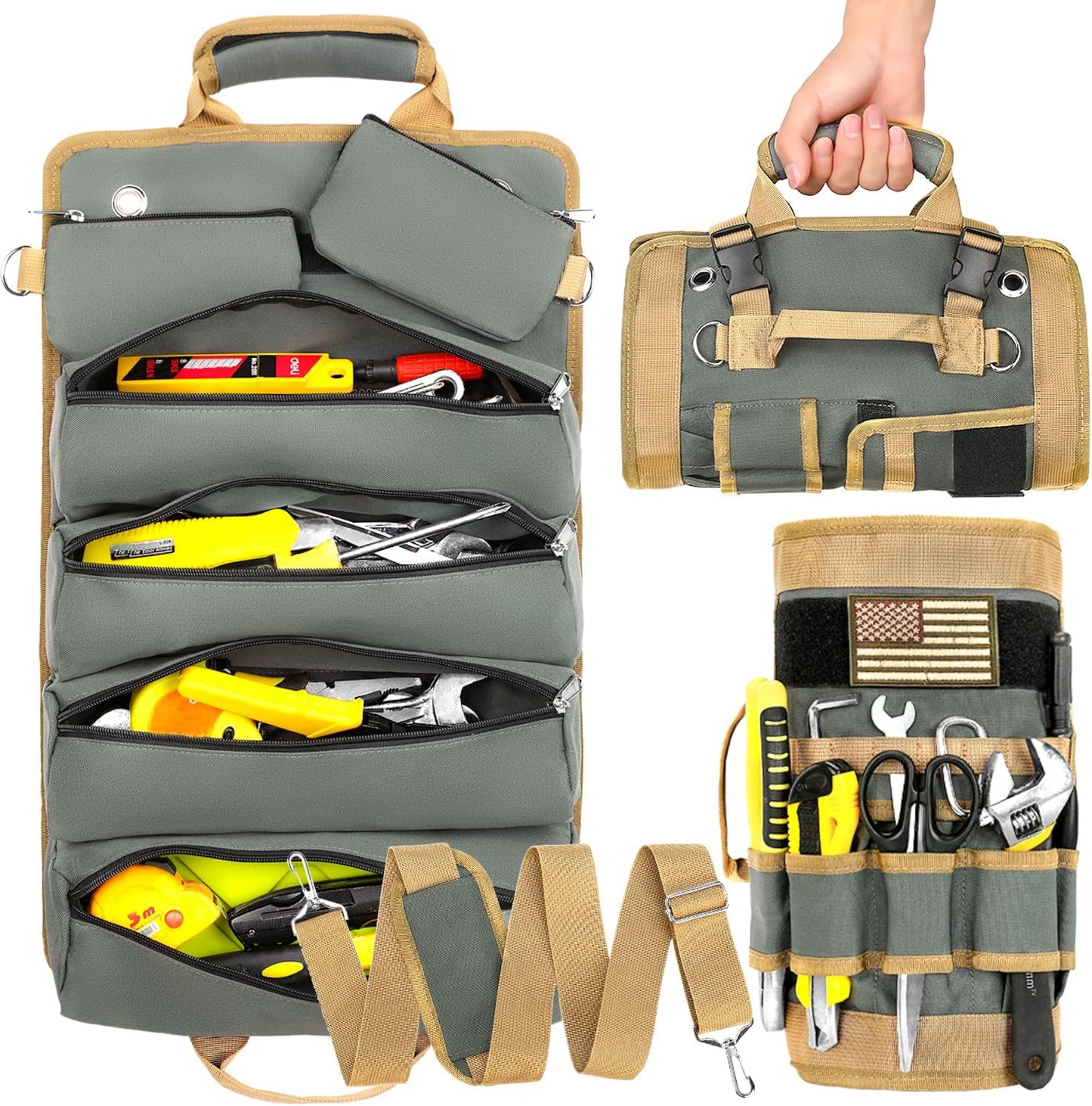 Premium Roll Up Tool Bag