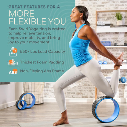 Yoga Wheel 4-in-1 Set — Chirp Wheel & Foam Roller