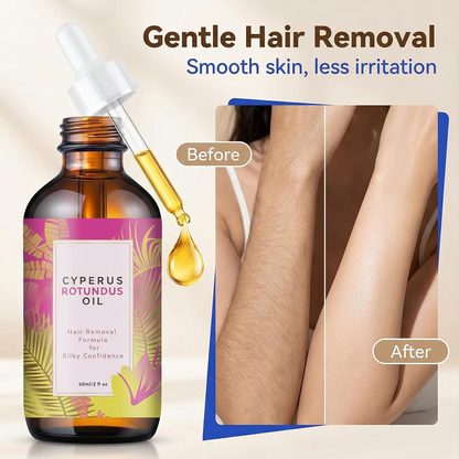 Cyprus Rotundus Hair Removal Care Oil – Gentle Skin Moisturizing & Daily Care Formula