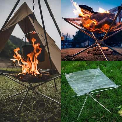 Portable Outdoor Fire Pit – Easy Carry & Instant Campfire Anywhere