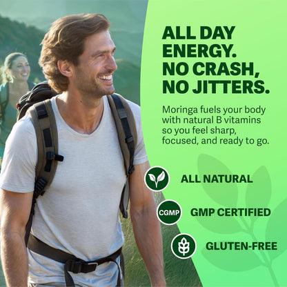 Moringa Capsules – Natural Energy, Immunity & Libido Support