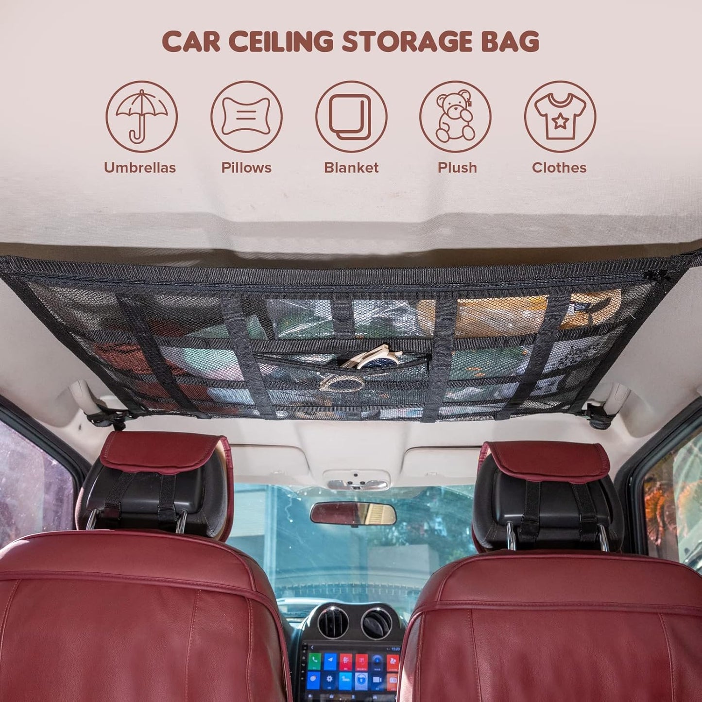 Multi-Purpose Vehicle Storage Net – Built for Adventure, Made to Last