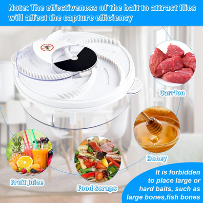 USB Electric Fly Trap – Reusable Household Flying Insect Catcher for Indoor Use