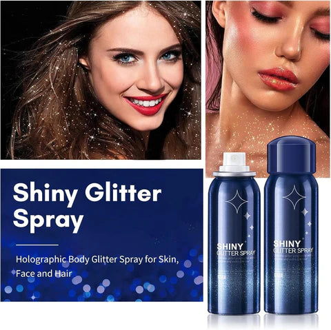 Body Glitter Spray – All-Day Shine with Zero Fallout