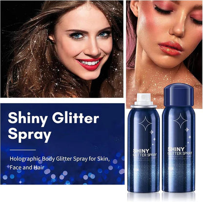 Body Glitter Spray – All-Day Shine with Zero Fallout