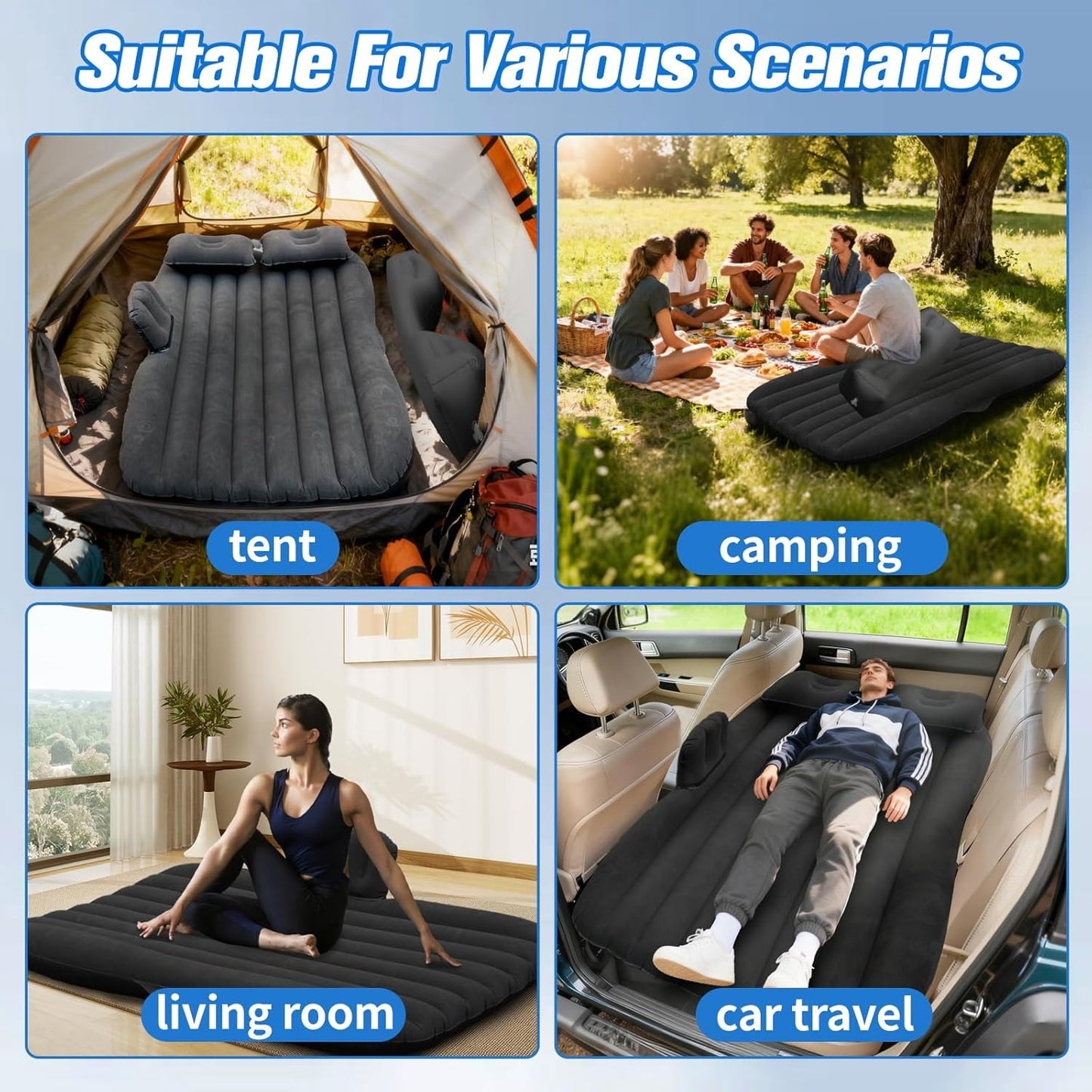 Car Travel Inflatable Mattress