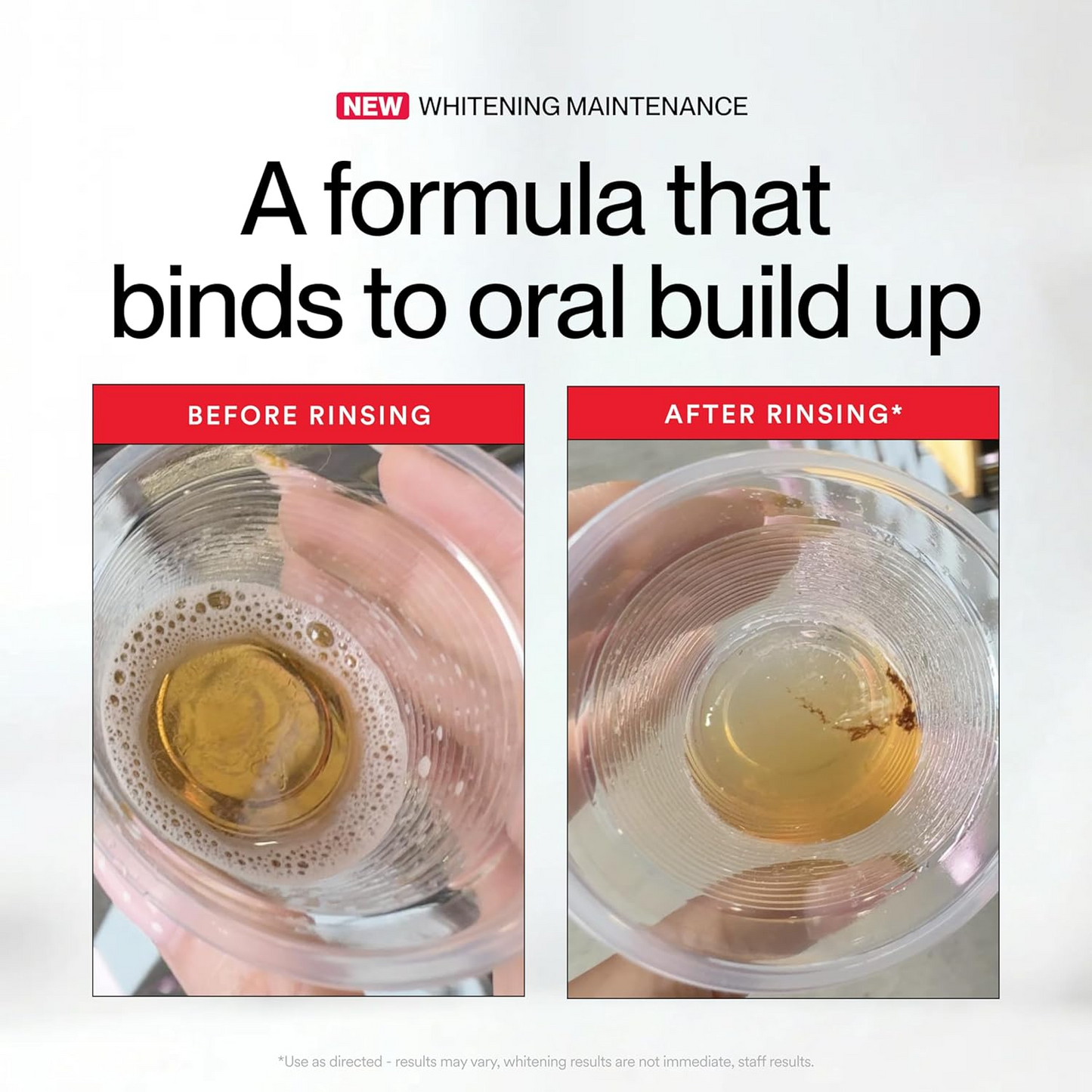 Stain Whitening Mouthwash – Bright Smile & Fresh Breath in Seconds