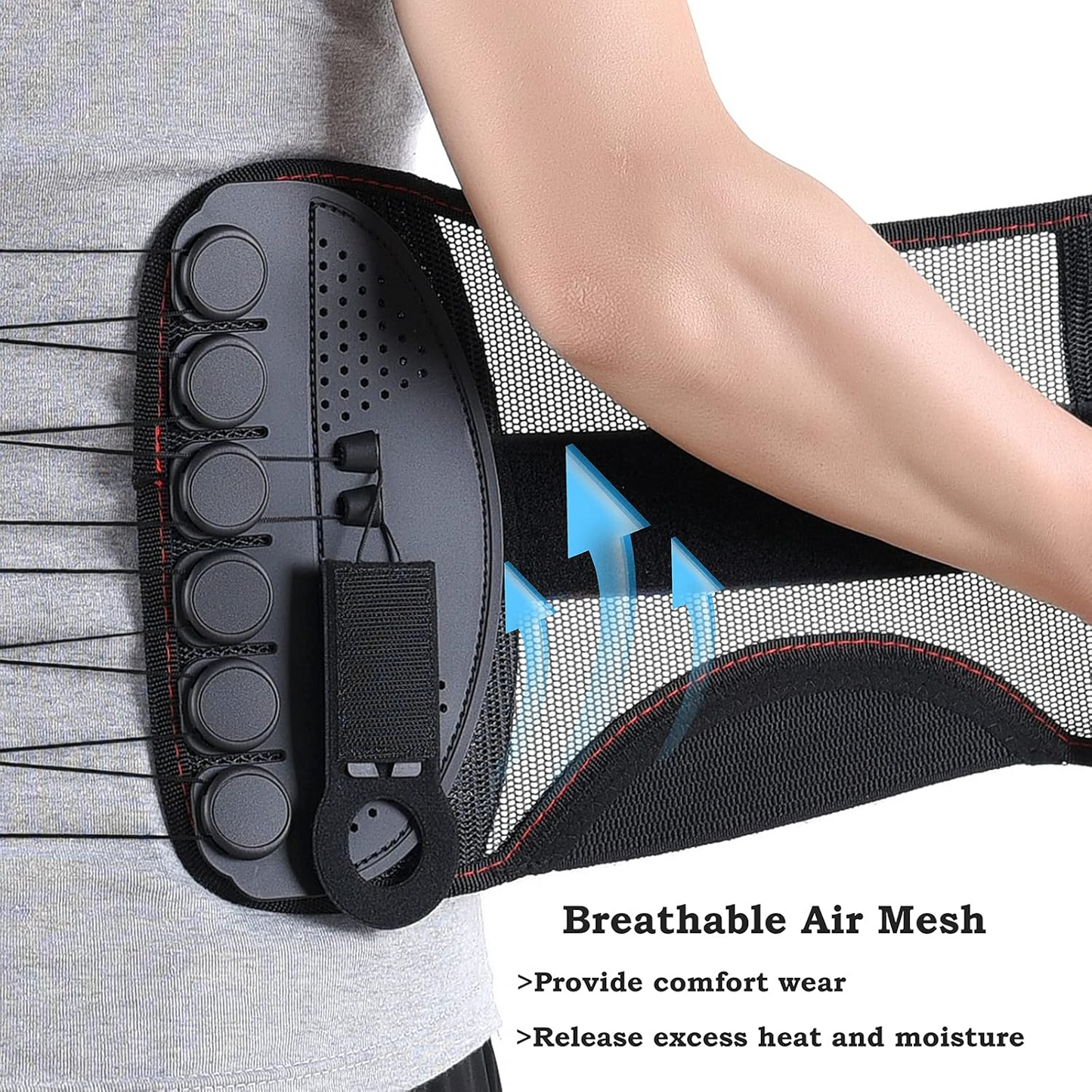 Adjustable Waist Brace – Lumbar & Lower Back Support Belt