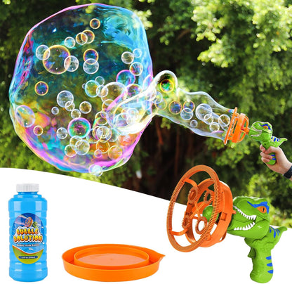 Electric Dinosaur Bubble Machine – Fun Outdoor Toy for Kids