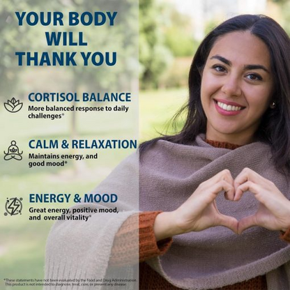 All-in-1 Calm Magnesium Capsules – Stress Relief, Cortisol Balance & Sleep Support