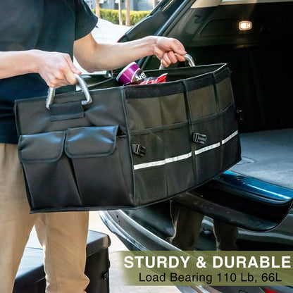 Premium Foldable Car Trunk Boot Organizer