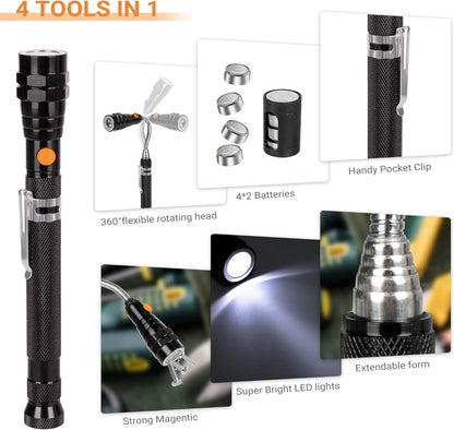 Telescoping Magnetic Pickup Tool – Extendable, Strong