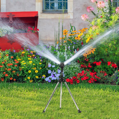 360° Telescopic Tripod Sprinkler