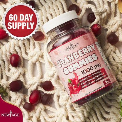 Vegan Cranberry Gummies – Cranberry Extract Wellness Supplement