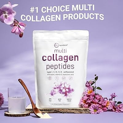 Multi Collagen Peptides Powder – Daily Collagen Support Supplement