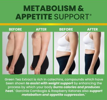 Green Tea Extract B12 Capsules – Women’s Metabolism & Beauty Support