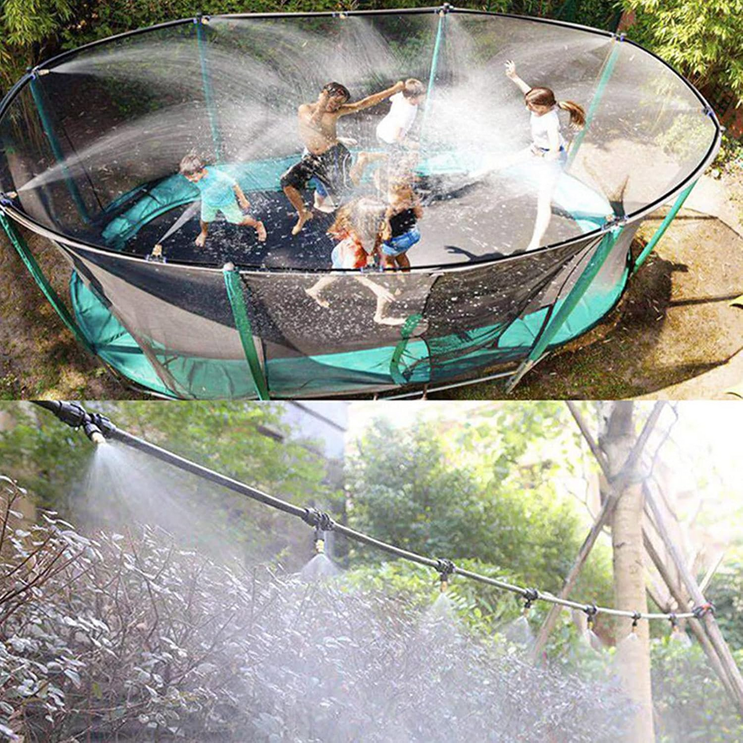Low Pressure Misting Cooling System – Outdoor Water Sprayer