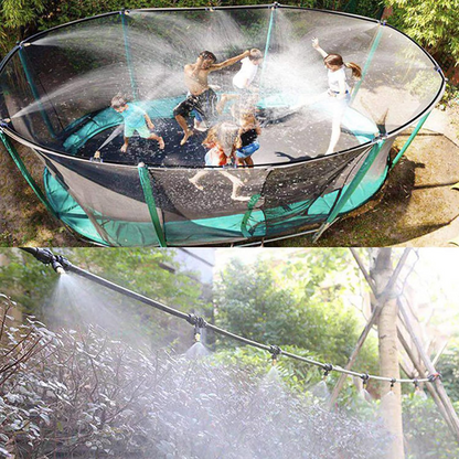 Low Pressure Misting Cooling System – Outdoor Water Sprayer