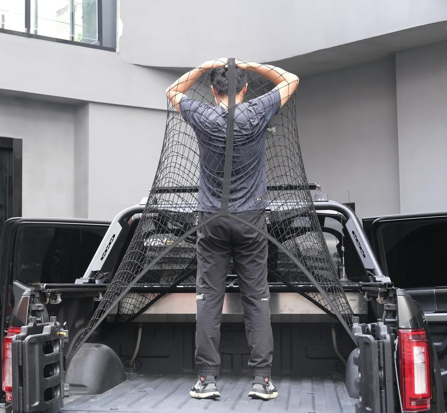 Heavy-Duty Truck Bed Luggage Net