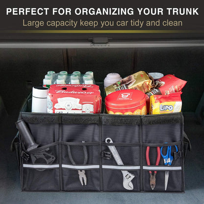 Premium Foldable Car Trunk Boot Organizer
