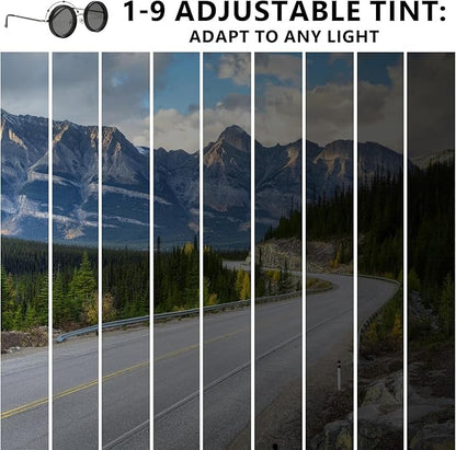 SunDial 9X Adjustable Polarized Sunglasses – Smart Vision for Every Light