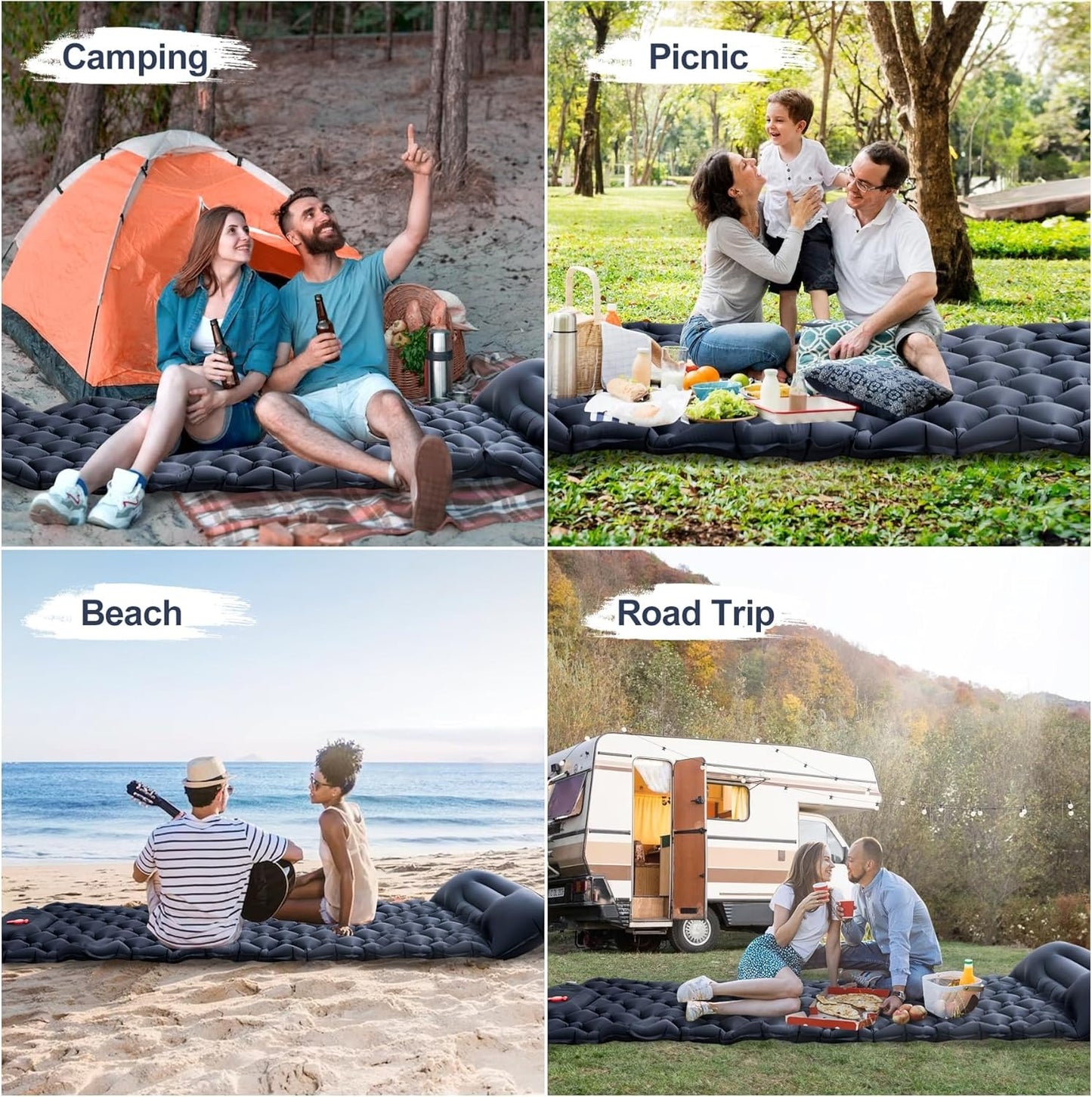 Ultralight Inflatable Camping Sleeping Pad – Travel Air Mattress