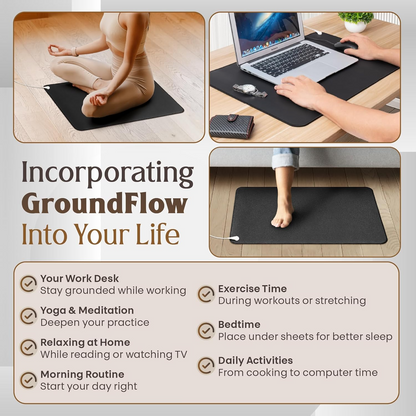 Indoor Grounding Mat – Comfortable Wellness Mat for Home