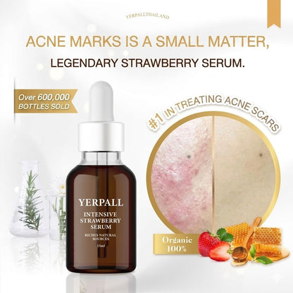 Herbal Strawberry Face Serum – Whitening, Nourishing & Anti-Aging Care