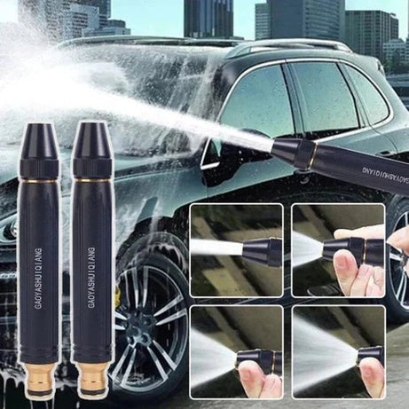 Adjustable High-Pressure Car Wash Gun – Rotating Turbo Dirt Blaster Nozzle