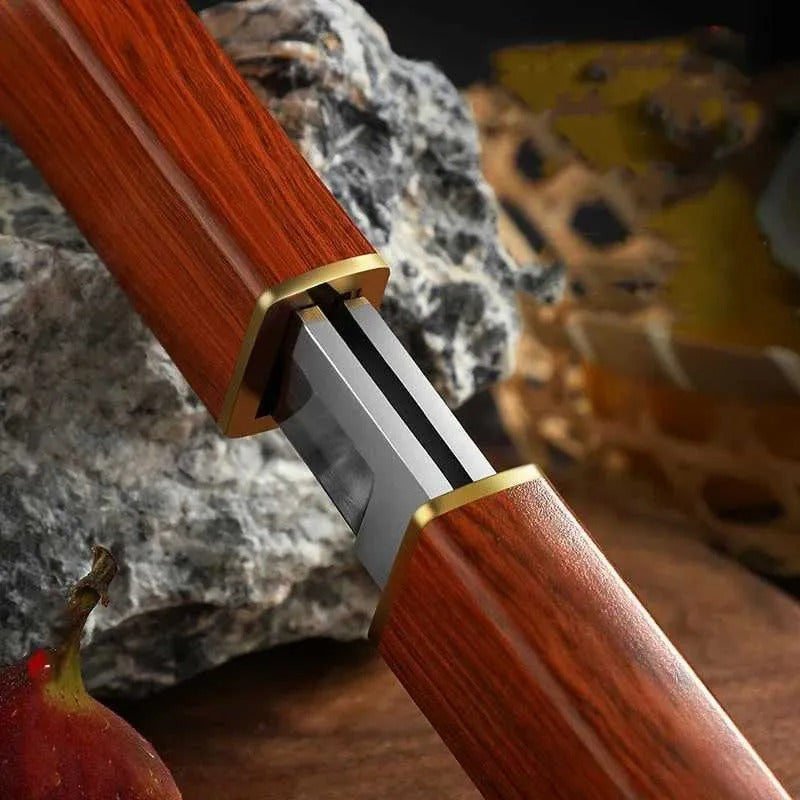 Mandarin Duck Dragon Phoenix Double Knife