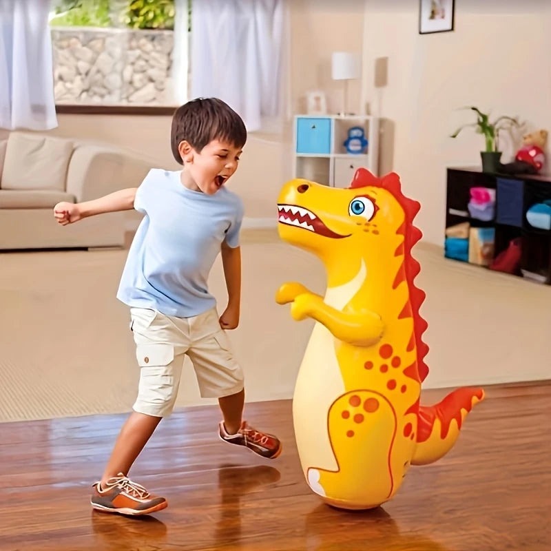Inflatable Dinosaur Punching Bag – Bounce, Strike & Roar with Fun!