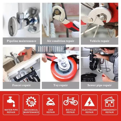 Grip Universal Wrench Set — One Tool, Endless Fits