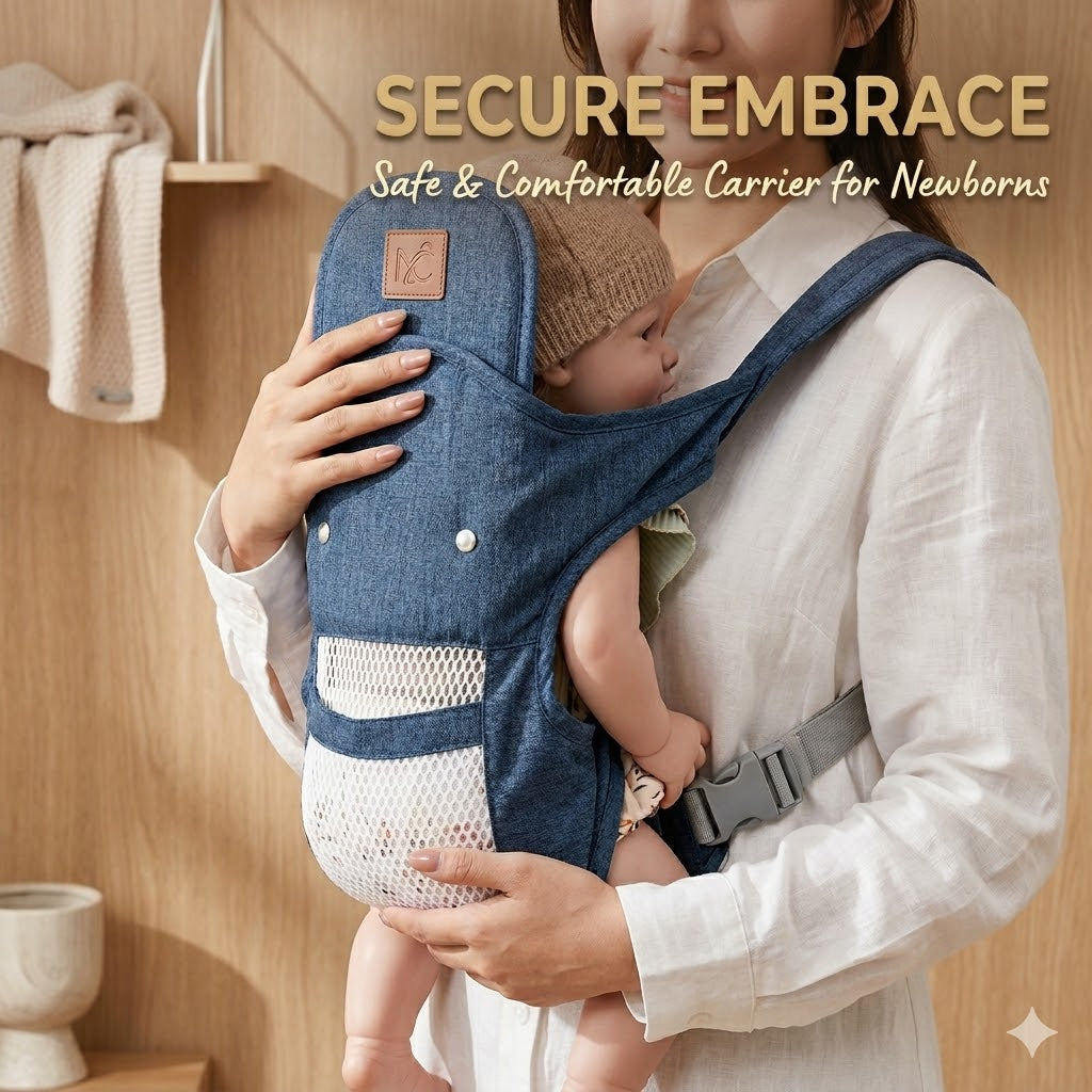 Multi Functional Baby Carrier – Safe & Comfortable Support for Newborns